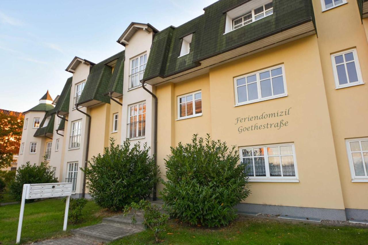 Ferienwohnung Domizil Goethestraße 07 Ostseebad Heringsdorf Exterior foto